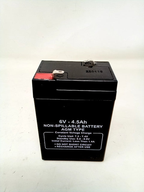 Non-Spillable Lead-Acid Battery