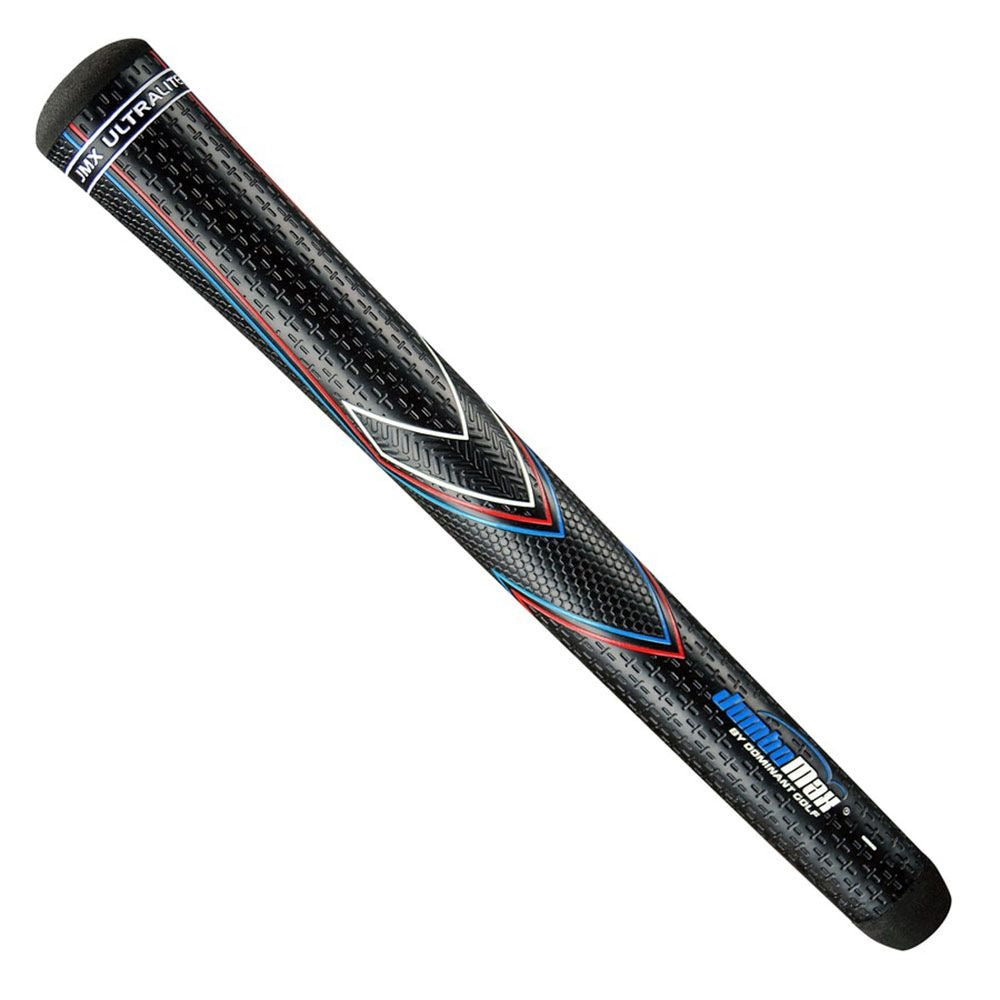 JumboMax JMX UltraLite Tapered RW&B Large (+11/32) 600-4400 Swing Grip, Black