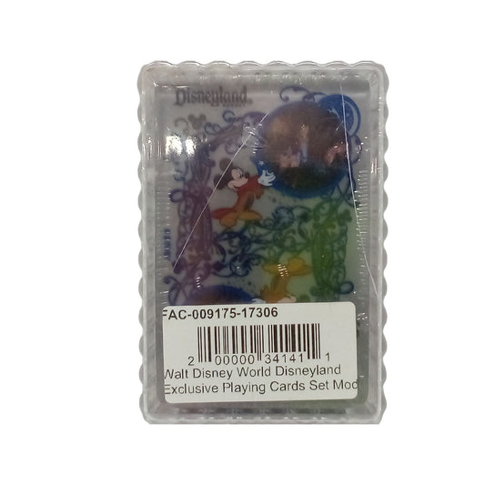 Walt Disney World Disneyland Translucent Exclusive playing cards set
