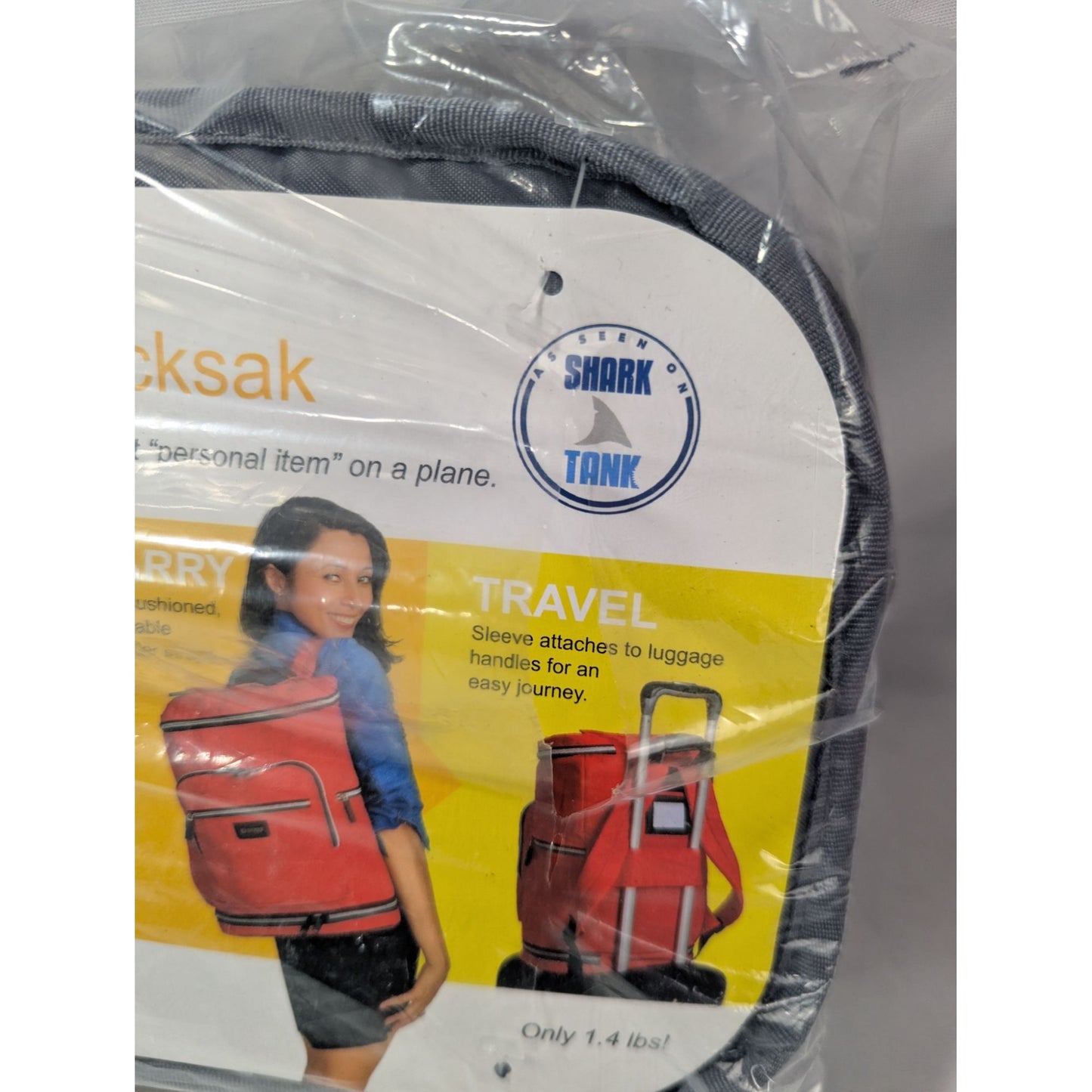 Biaggi Zipsak On-The-Go Backsak Microfold Backpack Expandable To 16" X 12.5" X 7" Grey Durable Lightweight