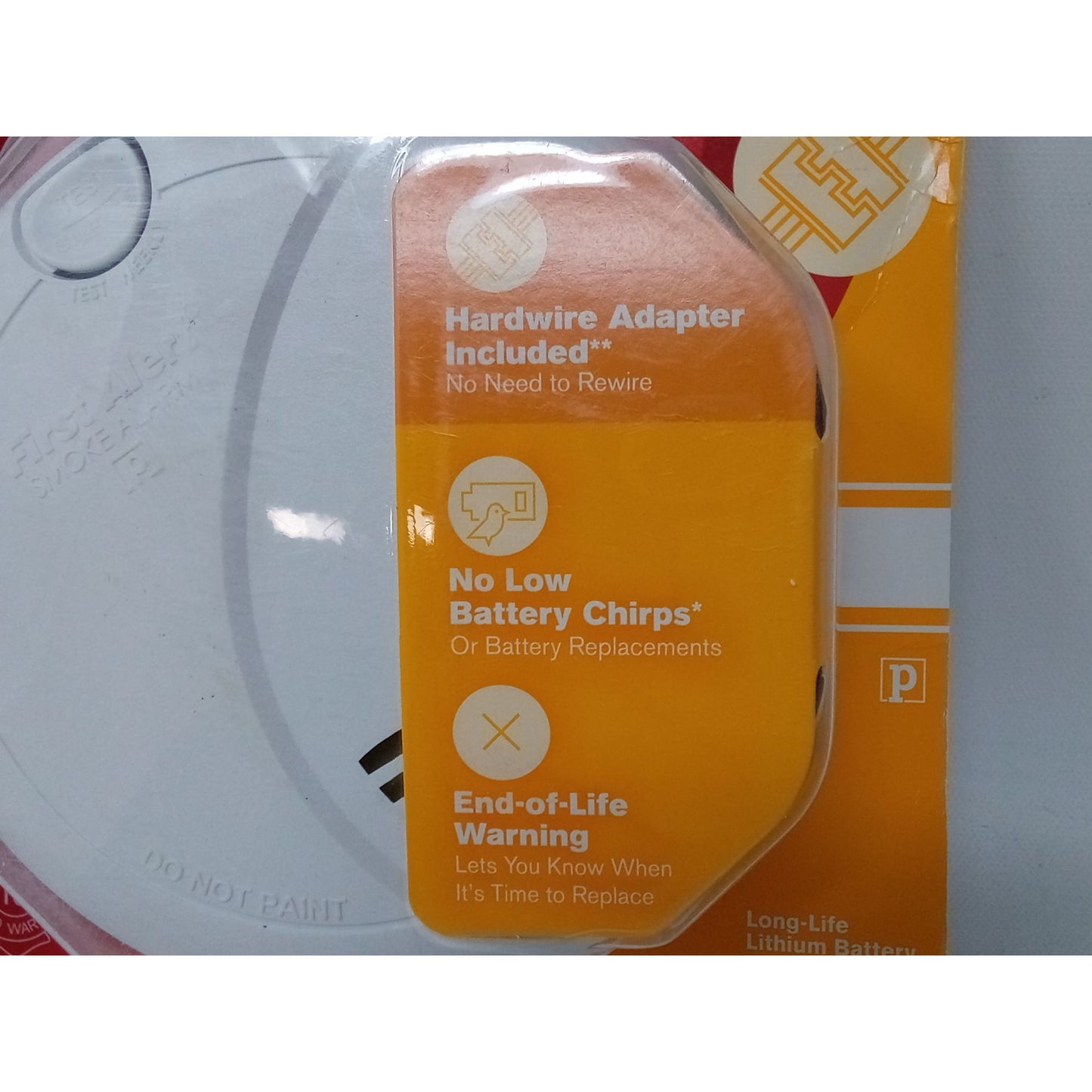 First Alert Smoke Alarm With Photoelectric Sensor & Long-Life Lithium Battery ‎7010LBL