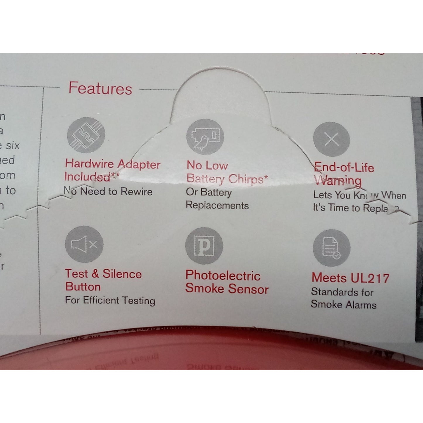 First Alert Smoke Alarm With Photoelectric Sensor & Long-Life Lithium Battery ‎7010LBL