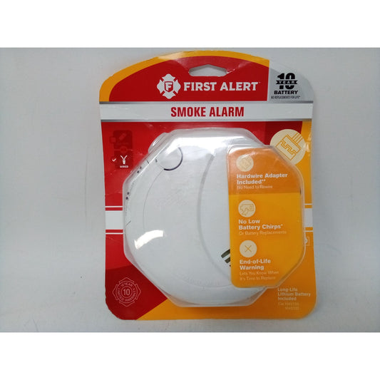 First Alert Smoke Alarm With Photoelectric Sensor & Long-Life Lithium Battery ‎7010LBL
