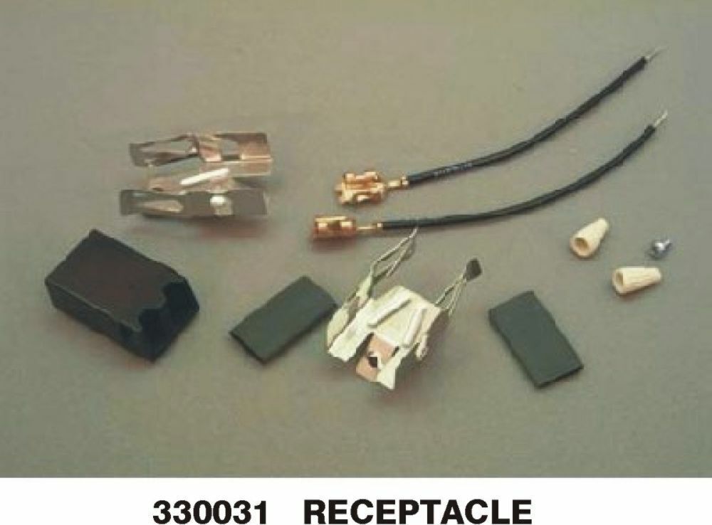 Whirlpool 330031 Top Burner Receptacle - Black