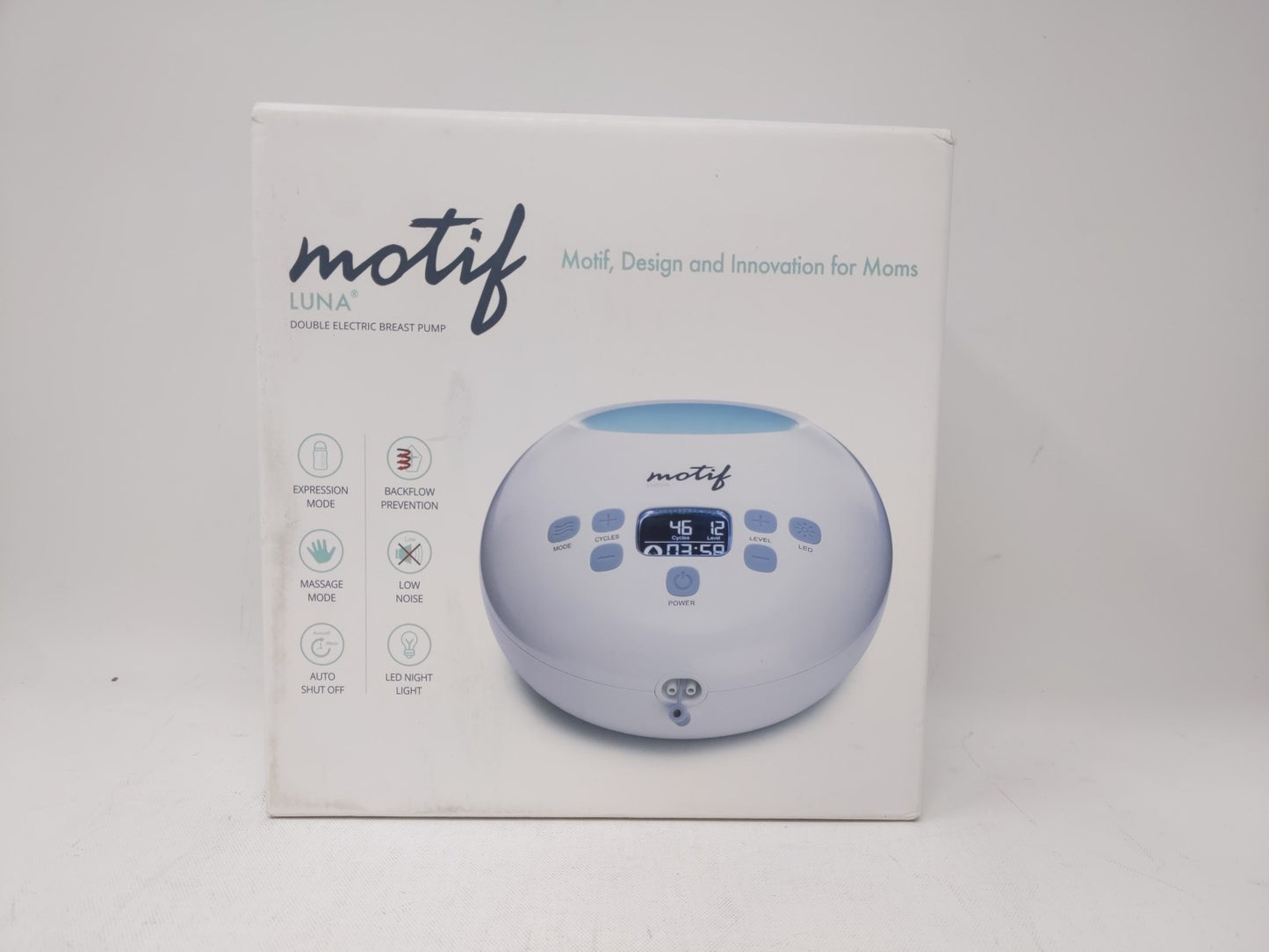Motif Luna Double Electric Breast Pump Sealed Box