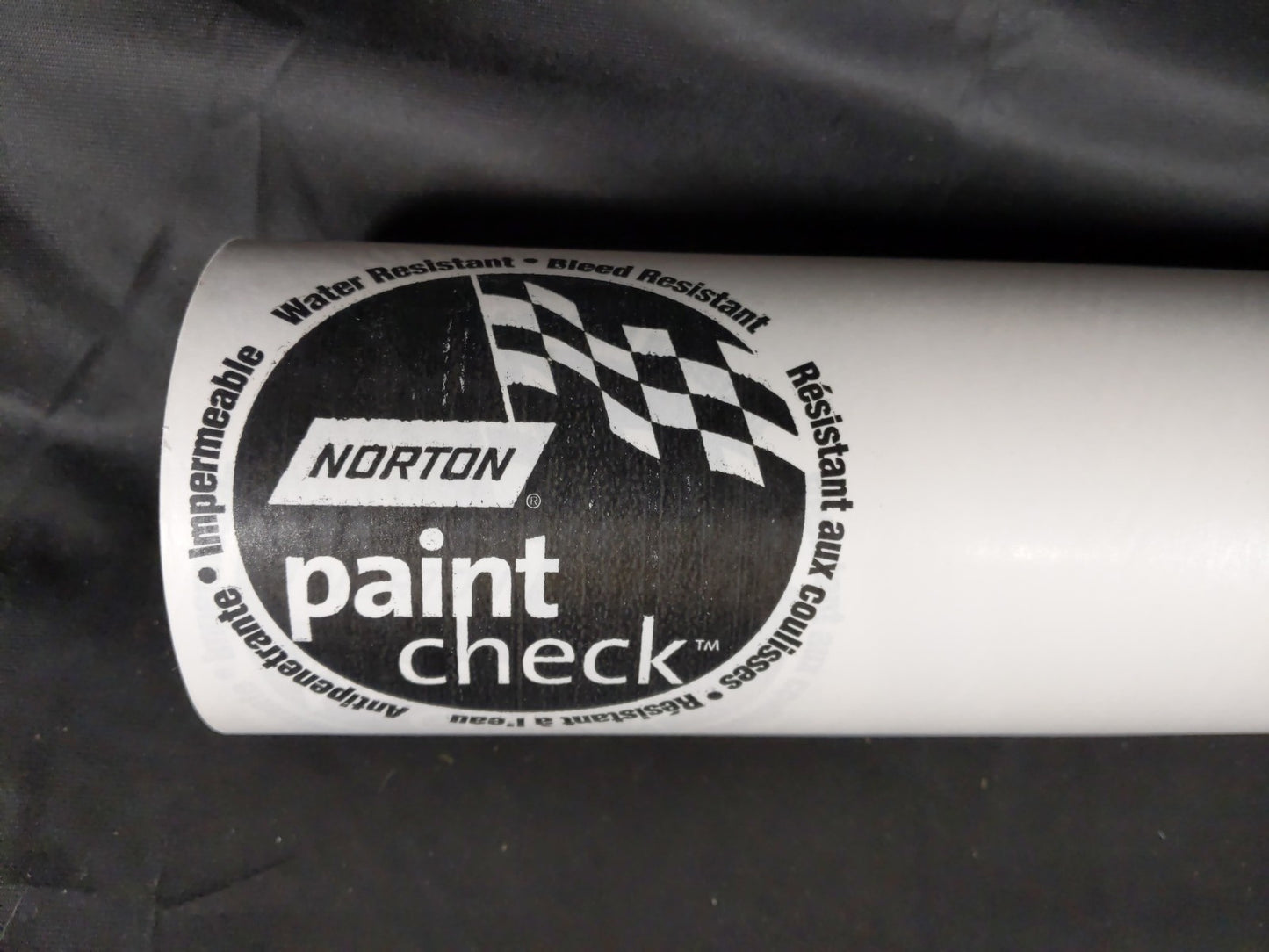 Norton White Polycoated Masking Paper L17 17" Saint-Gobain Water-Resistant