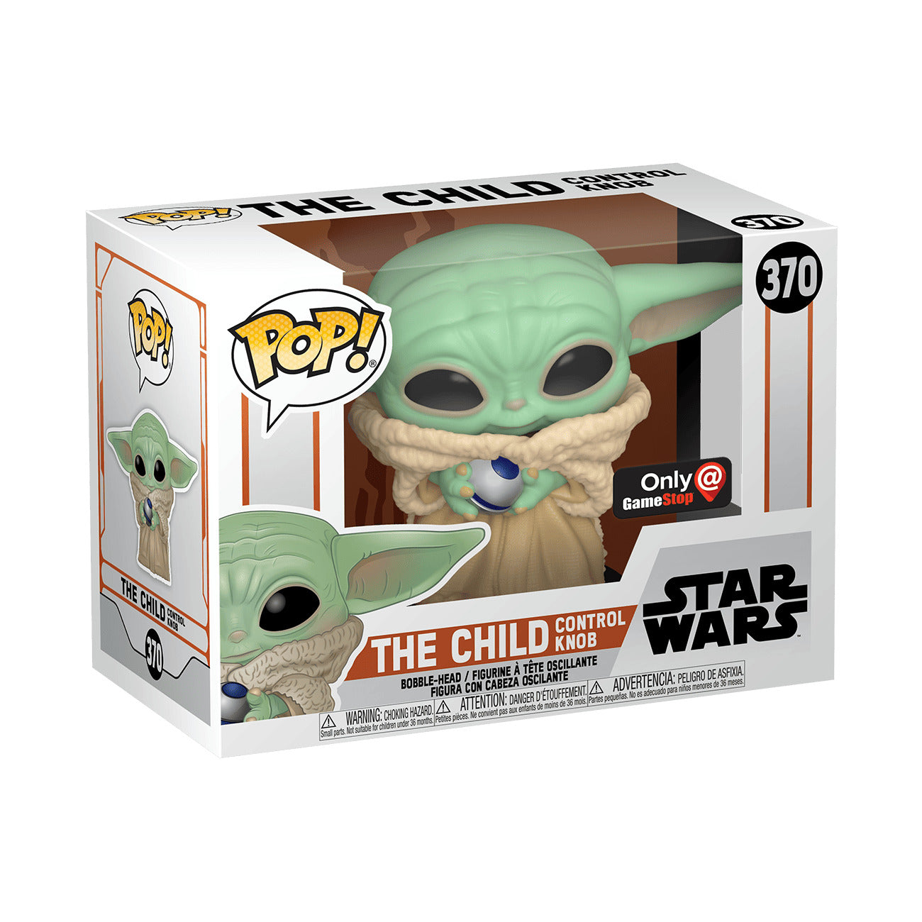 Funko LLC POP! Star Wars The Child Control Knob 370 Bobble-head
