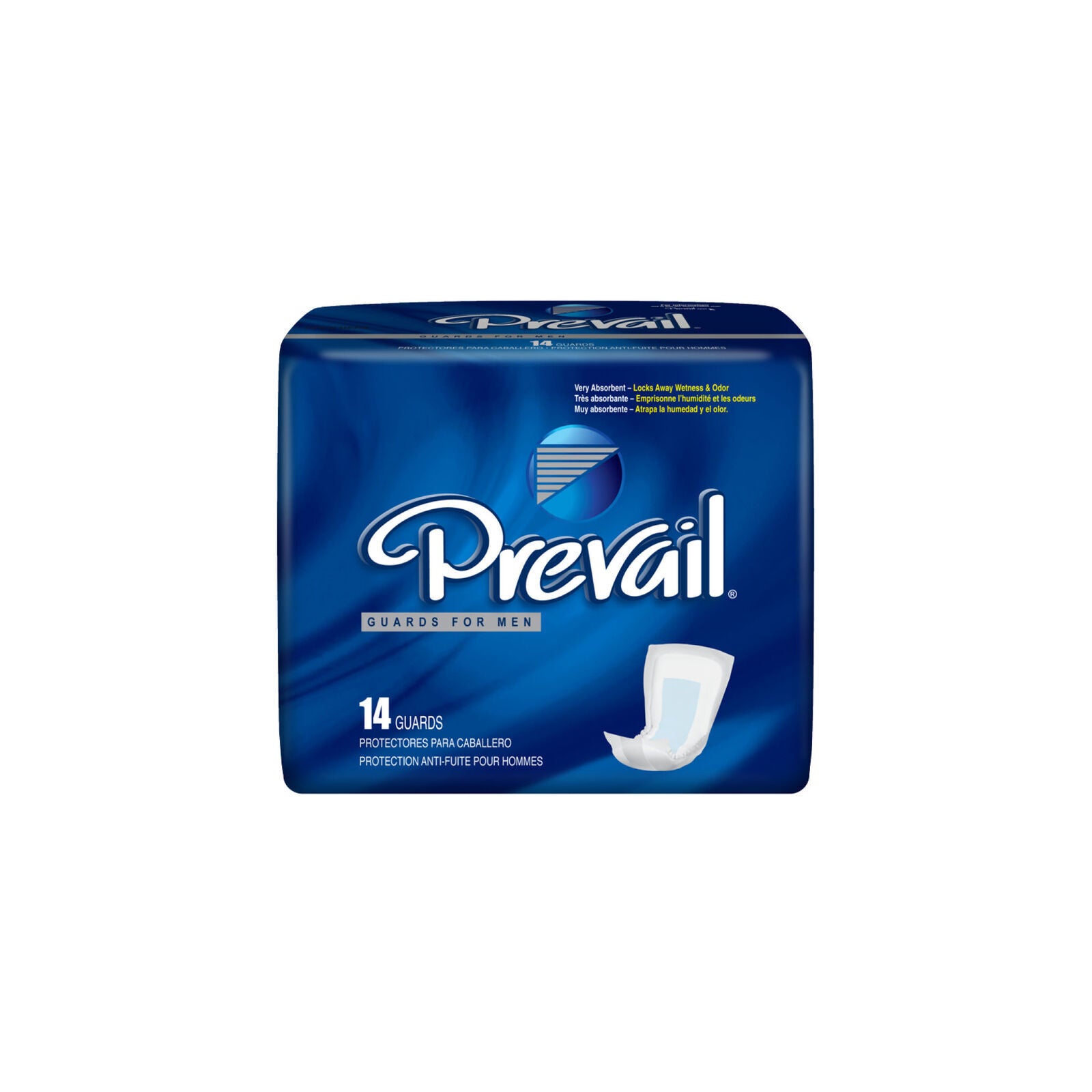 Prevail Daily Male Guards Incontinence Pads, 14 Count - 1 Pack (PV811)