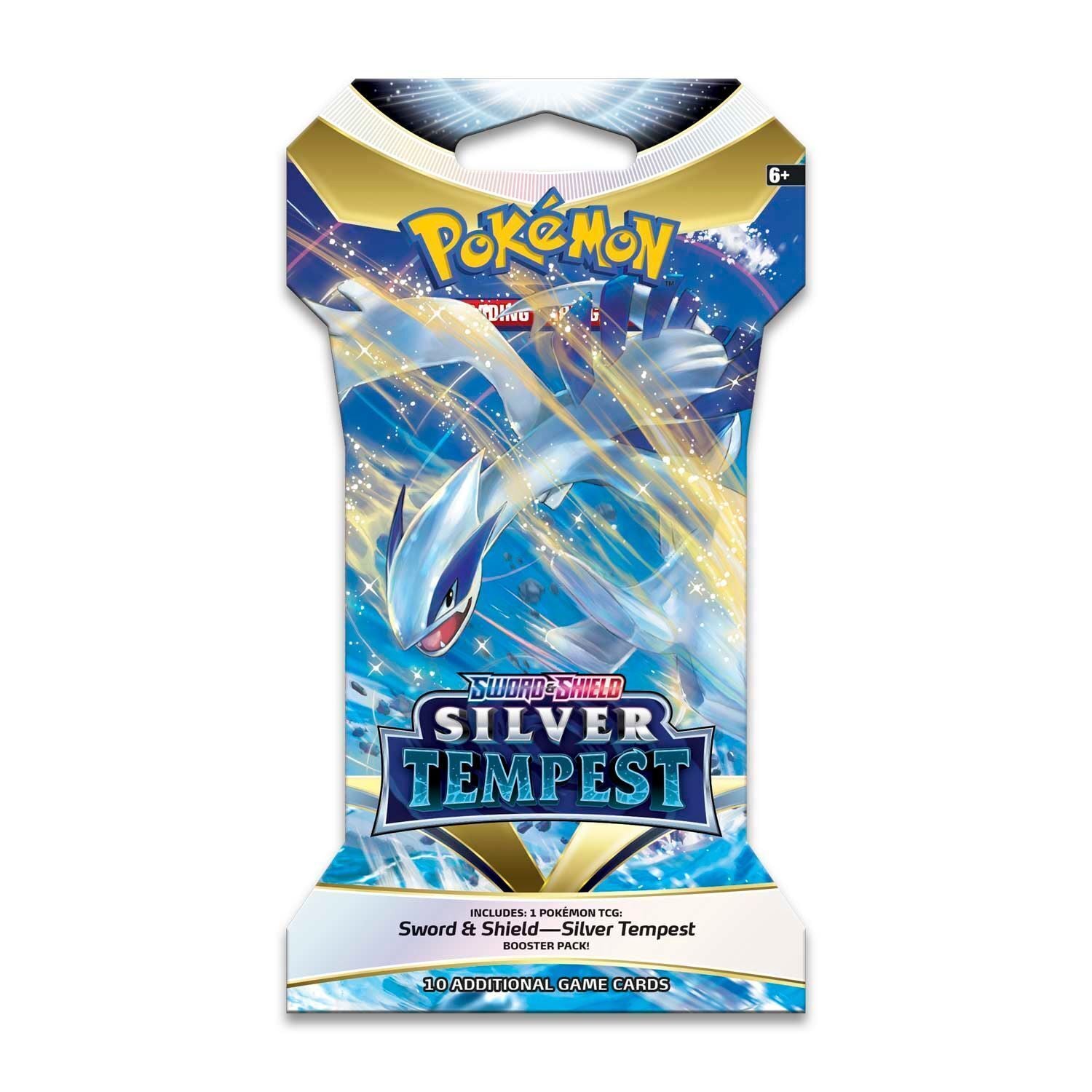 Pokemon Sword and Shield Silver Tempest Booster Pack Trading Card PUI86092-S
