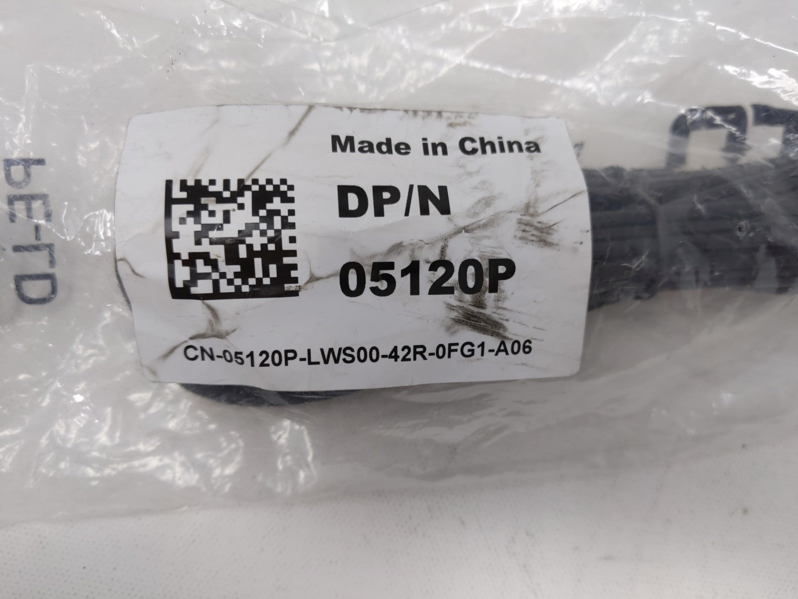 Cable DP/N 05120P CN-05120P-77381-92C-0E6J-A06 Black