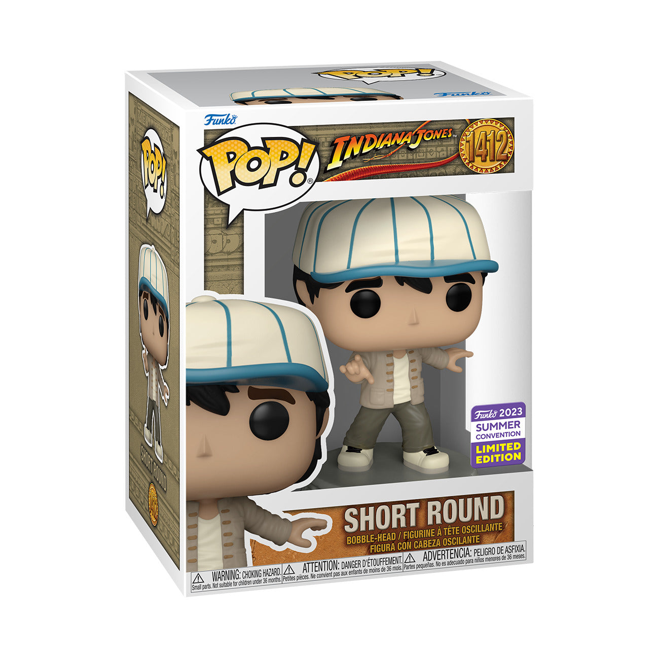 Funko Pop! Vinyl: Indiana Jones - Short Round - Funko Web (FW) (Exclusive) #1412
