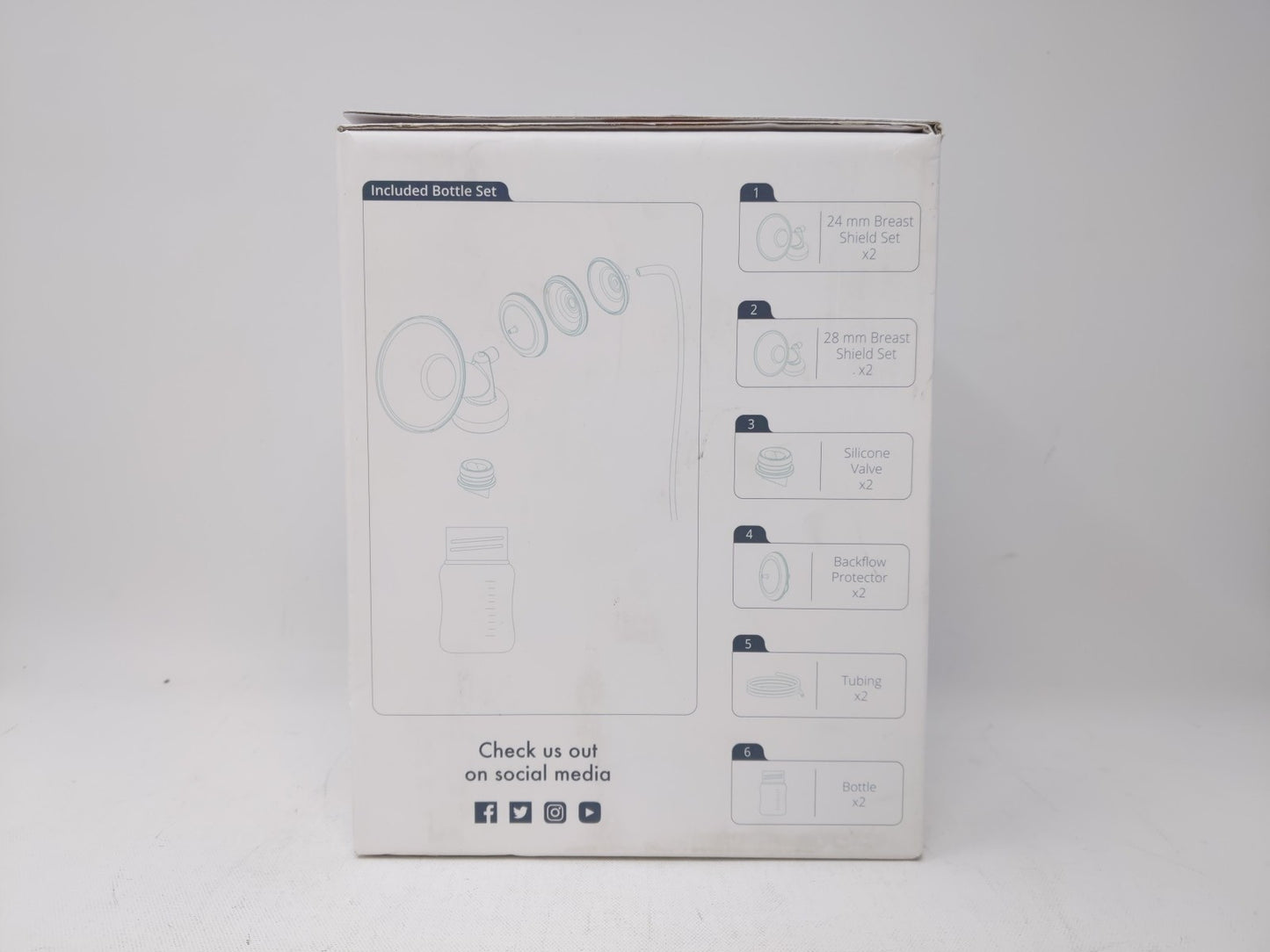 Motif Luna Double Electric Breast Pump Sealed Box