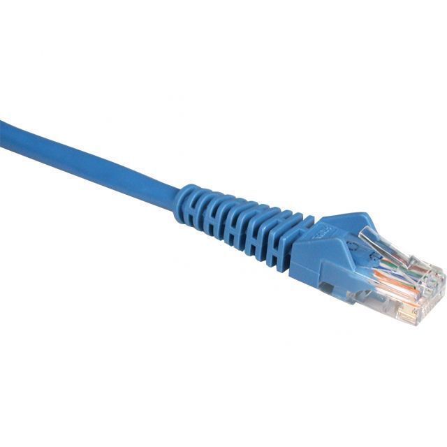 Tripp Lite Cat6 Snagless Molded Patch Cable, 25 Ft.,Blue N201-025-BL