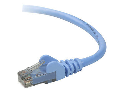 Belkin A3L980B25-BLU-S CAT-6 Snagless Blue Patch Cable (25 Feet)