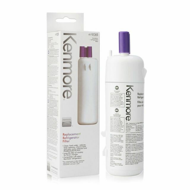 Kenmore 469081 Refrigerator Water Filter - White