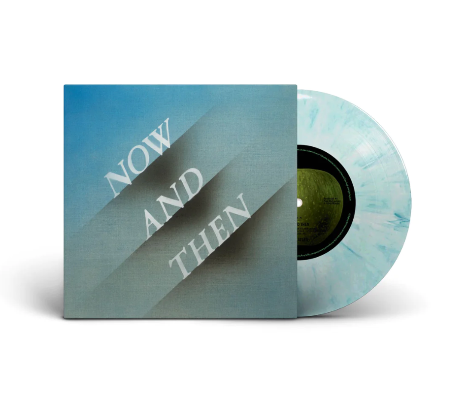 The Beatles Now And Then Small Marble Vinyl 